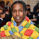 A$AP Rocky arrives for the 2021 Met Gala at the Metropolitan Museum of Art on September 13, 2021 in New York.